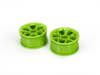 #HP160928 - HPI RTR Aero 5 Wheel 26mm Green (6mm Offset/2pcs)