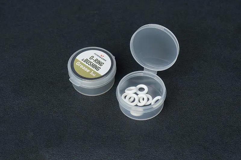 #KOS02013 - KOSWORK SHOCK P4 LOW FRICTION O-RING (8) W/SP O-RING GREASE