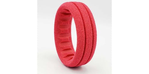 #AKA33033 - AKA 1:10 Buggy 4WD Front Closed Cell Insert V2 Soft Red (2)