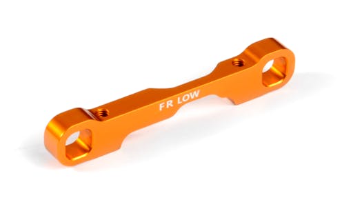 #XR302722-O - TEAM XRAY ALU FRONT LOWER 1-PIECE SUSPENSION HOLDER - REAR - FR-LOW - V2