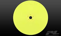 #PL2768-02 - PROLINE VELOCITY 2.2 HEX 4WD FRONT YELLOW WHEELS AE B64