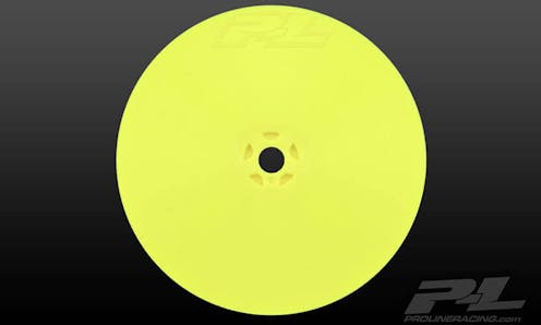 #PL2768-02 - PROLINE VELOCITY 2.2 HEX 4WD FRONT YELLOW WHEELS AE B64
