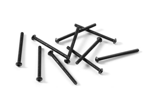 #XR902340 - TEAM XRAY HEX SCREW SH M3x40  (10)