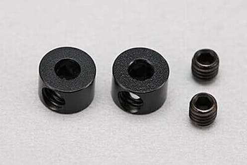 #ZS-412SBK - Yokomo Stabilizer Aluminum Stopper (2pcs·Black)