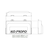 #KO99055 - KO PROPO Esprit IV Battery Box