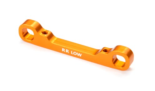 #XR303722-O - TEAM XRAY ALU REAR LOWER 1-PIECE SUSPENSION HOLDER - REAR - RR - LOW