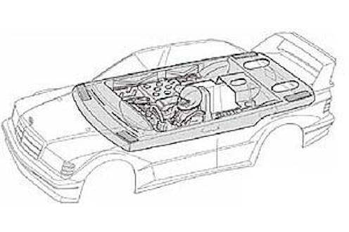 #TA54298 - TAMIYA 1/10 TOURING CAR COCKPIT LHD