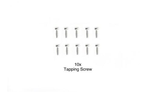 #TA50577 - TAMIYA 3X10mm TAPPING SCREW *10