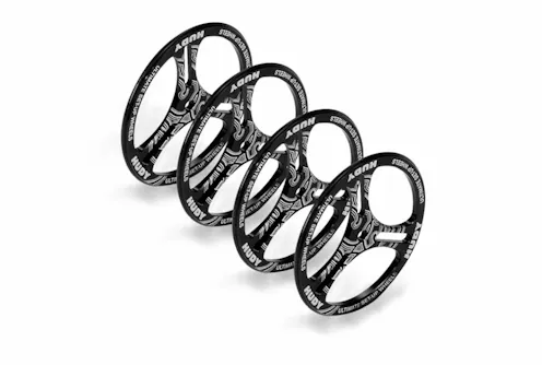 #DY109370 - HUDY ALU SET-UP WHEEL FOR 1/10 RUBBER TIRES (4)