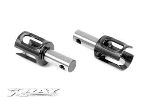 #XR304971 - TEAM XRAY GEAR DIFF OUTDRIVE ADAPTER - HUDY SPRING STEEL? (2)
