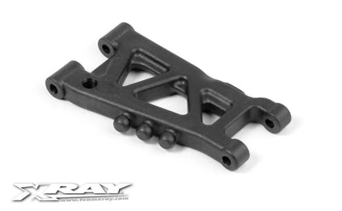 #XR303167 - TEAM XRAY REAR SUSPENSION ARM - GRAPHITE - 1-HOLE
