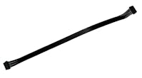 #BO175RS - BALLS OUT 175MM REEDY STYLE FLAT SENSOR CABLE (BLACK)