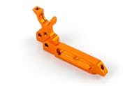 #XR303006-O - TEAM XRAY T4'19 ALU MOTOR MOUNT - ORANGE