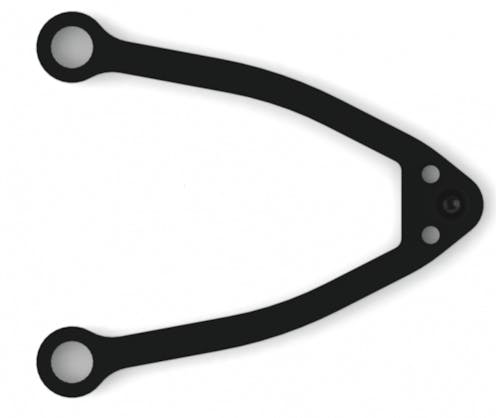 #C04AL1+0.5 - Awesomatix +0.5 Alloy Suspension Arm