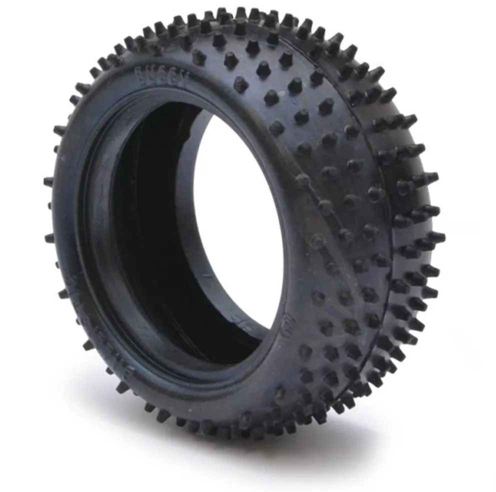 #BBT01 - BALLISTIC BUGGY MINI SPIKE REAR TYRES - 1 PAIR - GREEN