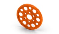 #XR305880-O - TEAM XRAY OFFSET SPUR GEAR 110T / 64 - ORANGE