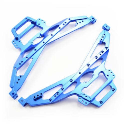#FTX8450 - FTX MIGHTY THUNDER/KANYON ALUM. MAIN FRAME SIDE PLATES