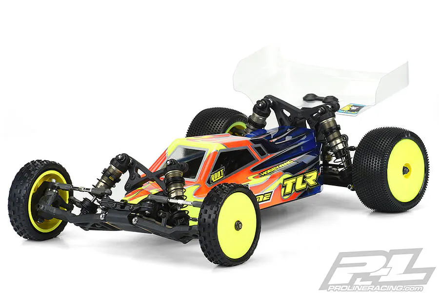Pro Line 2rs #PRO3540-25 - PROLINE AXIS LIGHTWEIGHTT BODY CLEAR FOR TLR22 5.0