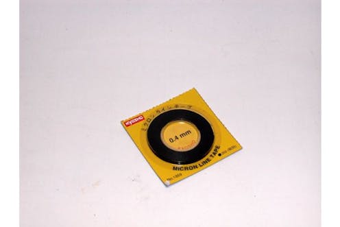 #K.1859 - KYOSHO MICRON TAPE - (BLACK) 0,4MMX8M