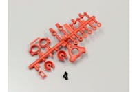 #K.OT210R - KYOSHO SHOCK PLASTIC PARTS SET OPTIMA (ROUGE)