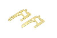 #K.OT214G - KYOSHO Front side plate set Turbo Optima (2) Gold