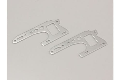 #K.OT214S - KYOSHO Front side plate set Optima (2) Silver