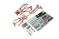 #K.OTB247R - KYOSHO BODY PARTS/ROLL BAR JAVELIN - RED