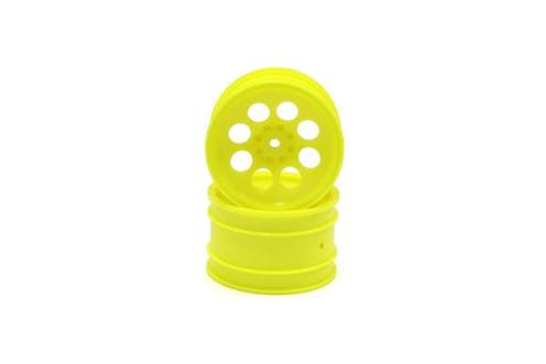 #K.OTH245Y - KYOSHO Wheel 8 holes 50mm. (2) Turbo Optima - Yellow