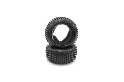 #K.OTT244M - KYOSHO Tires 50x83x36mm. Turbo Optima (2) Medium - Block type
