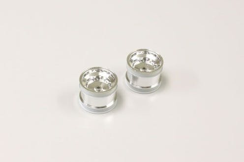 #K.SCH002CM - KYOSHO REAR WHEEL (2) SCORPION 2014 - SHINY CHROME