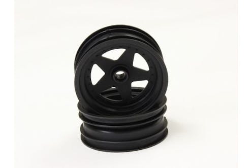 #K.SCH005BK - KYOSHO FRONT WHEEL (2) SCORPION 2014 - BLACK 2.2 inch