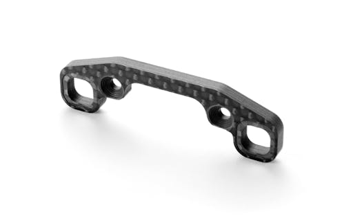 #XR343043 - TEAM XRAY GRAPHITE REAR UPPER ARM HOLDER 3.5MM - REAR