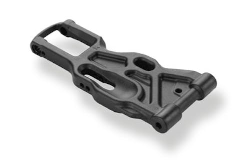 #XR352121-G - TEAM XRAY XB8 C-HUB COMPOSITE FRONT LOWER SUSPENSION ARM - GRAPHITE
