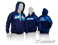 #XR395600M - TEAM XRAY SWEATER HOODED WITH ZIPPER - BLUE (M)