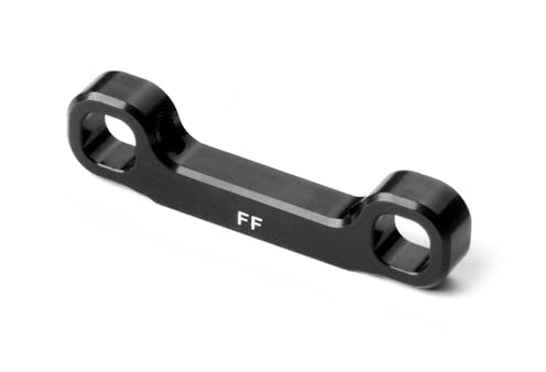 #XR302713 - TEAM XRAY T4'20 ALU FRONT LOWER 1-PIECE SUSPENSION HOLDER - FRONT - FF