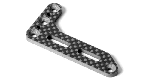 #XR306234 - TEAM XRAY GRAPHITE FLOATING SERVO HOLDER NARROW 3.0MM