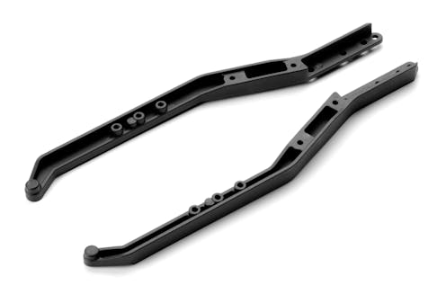 #XR321250 - TEAM XRAY COMPOSITE CHASSIS SIDE GUARDS FOR BENT SIDES CHASSIS L+R
