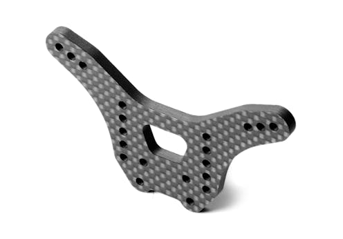 #XR323087 - TEAM XRAY XB2'20 GRAPHITE SHOCK TOWER - LCG - REAR 4.0MM