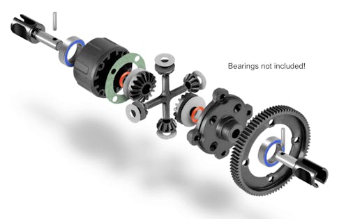 #XR364904 - XRAY GEAR CENTER DIFFERENTIAL - LARGE VOLUME - SET
