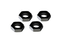 #AR310449 - ARRMA Wheel Nut Aluminum 17mm Black (4)