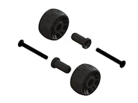 #AR320420 - ARRMA Wheelie Bar Wheels 4x4