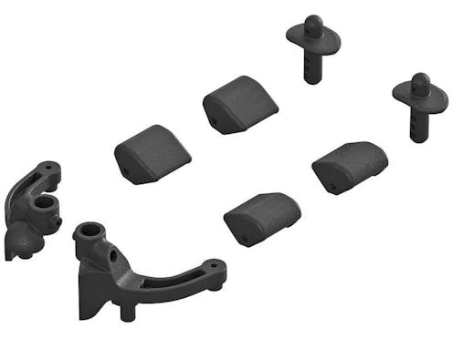 #AR320458 - ARRMA Body Mount Set Front TYPHON 4x4
