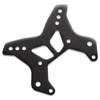 #AR330377 - ARRMA Shock Tower Front M Aluminum Black Typhon