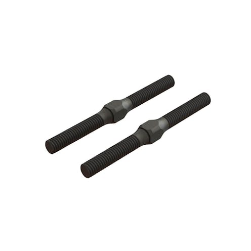 #AR330542 - ARRMA Steel Turnbuckle M4x48mm Black (2)