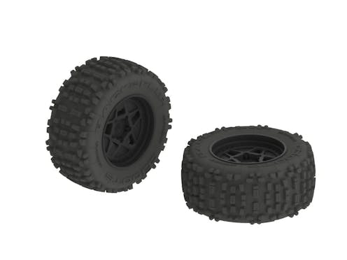 #AR510092 - ARRMA dBoots Backflip MT 6S Tire Wheel Set