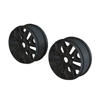 #AR510120 - ARRMA 1/8 Buggy Wheel Black (2)