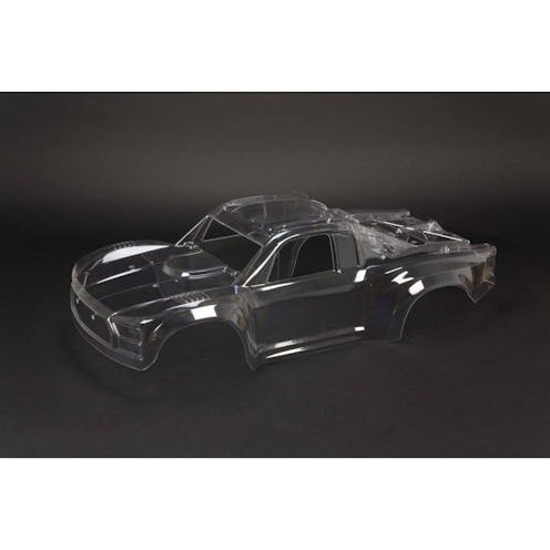 #ARA411001 - ARRMA MOJAVE 6S BLX Clear Bodyshell (Inc. Decals)