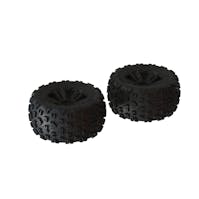 #ARA550059 - ARRMA dBoots 'Copperhead2 MT' Tire Set Black - Pair