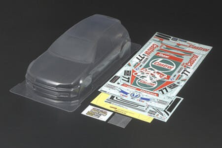 TAMIYA CASTROL Honda CIVIC VTi ボディパーツセット TA51421 - TAMIYA Castrol Civic Body
