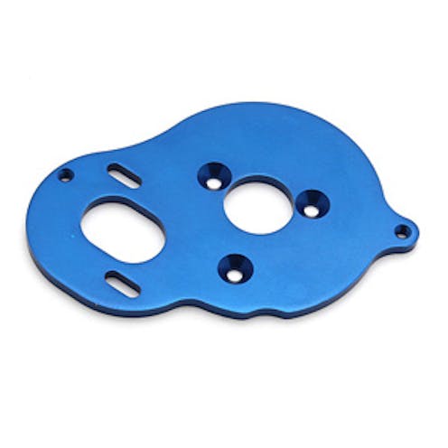 #AS91428 - ASSOCIATED MOTOR PLATE (BLUE) B5/B5M
